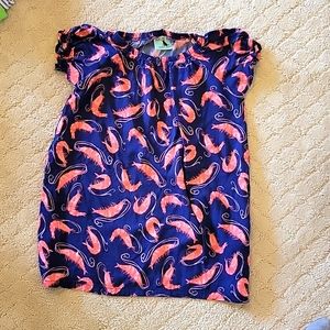 Haley and the Hound Cute Girls Shrimp Dress